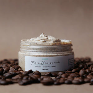 the coffee scrub at fudge beauty