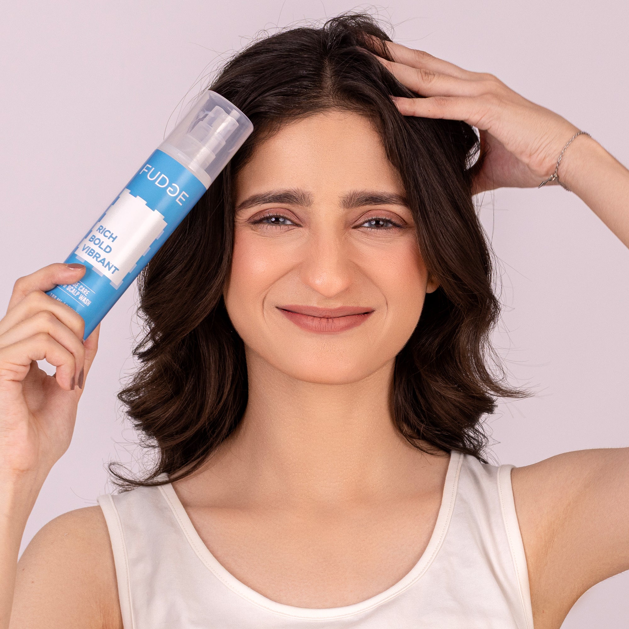 simple natural hair and scalp wash at fudge beauty