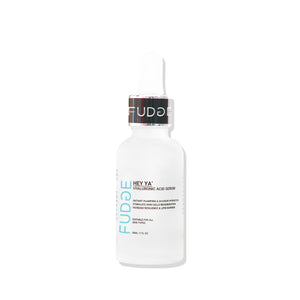 Fudge Beauty Hey Ya’ Hyaluronic Acid Serum bottle – hydrating skincare