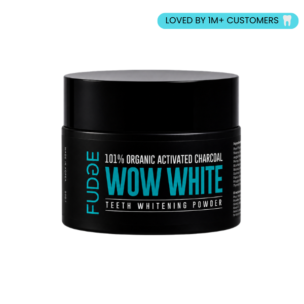 Wow White (Activated Charcoal Teeth Whitening Powder)