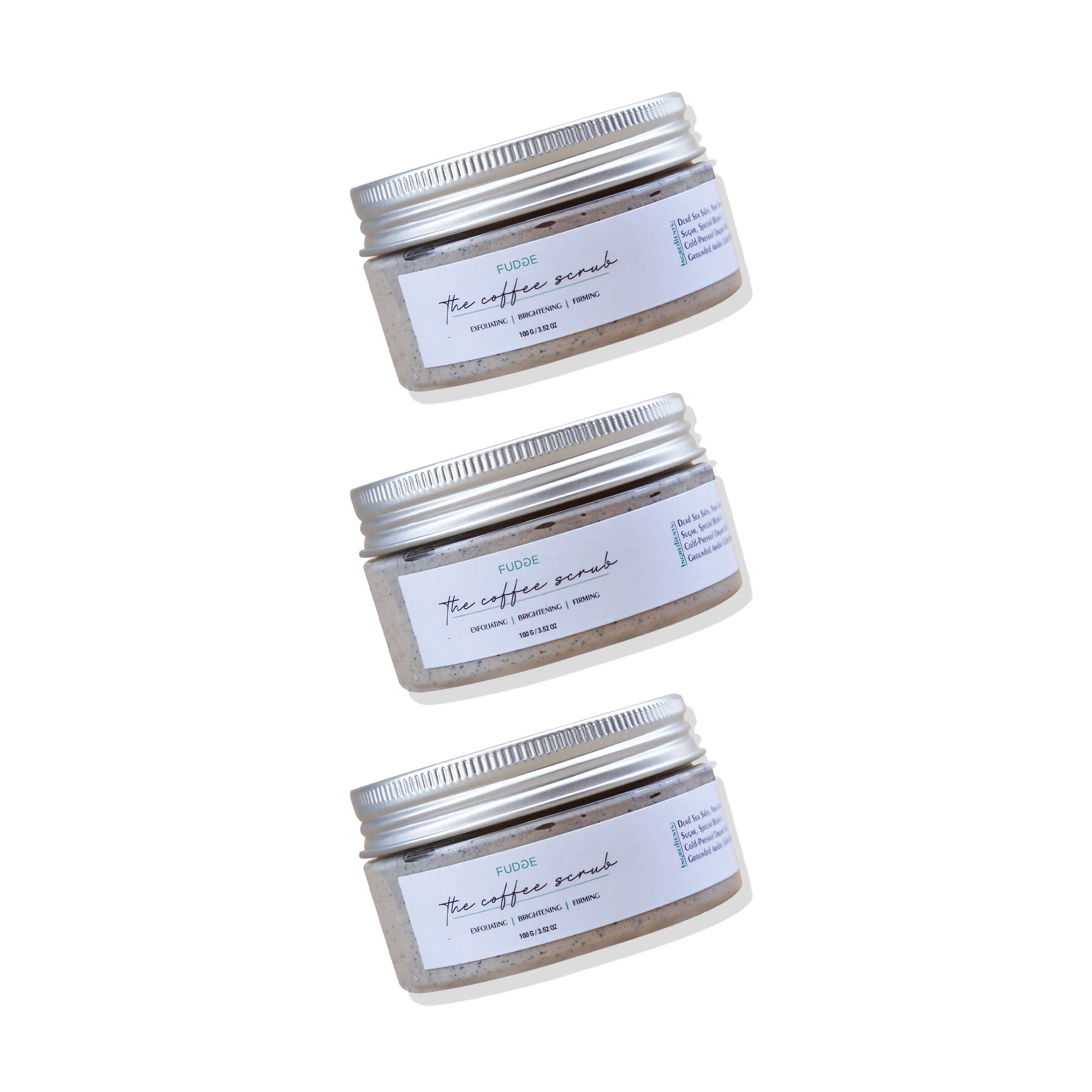 the coffee scrub at fudge beauty